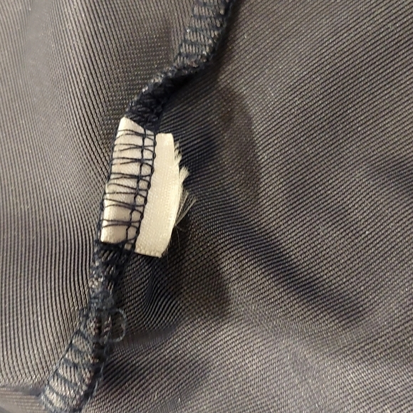 Topshop Women's Size 2 Dress Crushed Velvet Blue Gray Skater Side Cut Out - Picture 8 of 10